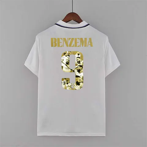 22-23 R MAD #9 BENZEMA Golden commemorative number