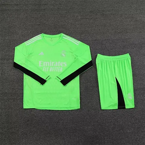 23-24 R MAD Green Goalkeeper long sleeve kit