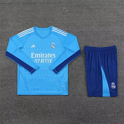 23-24 R MAD blue long sleeve goalkeeper kit