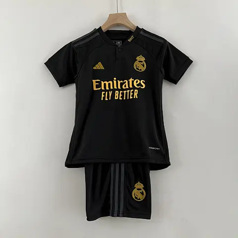 Ensemble de football enfant 23-24 R MAD noir — Troisième maillot