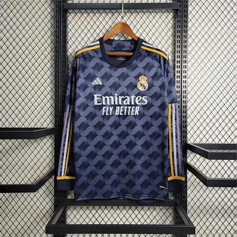 23-24 Real Madrid away long sleeved size S-3XL