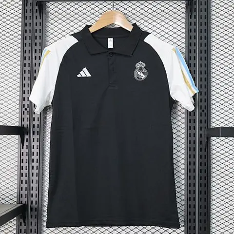 23-24 Real Madrid polo  black S-XXL