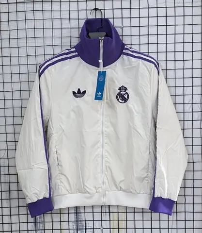 24/25 Real Madrid white Windbreaker