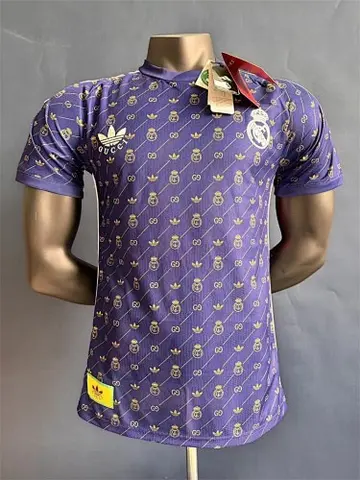 Maillot de football 24-25 R MAD ＆ GUCCI violet — Version joueur