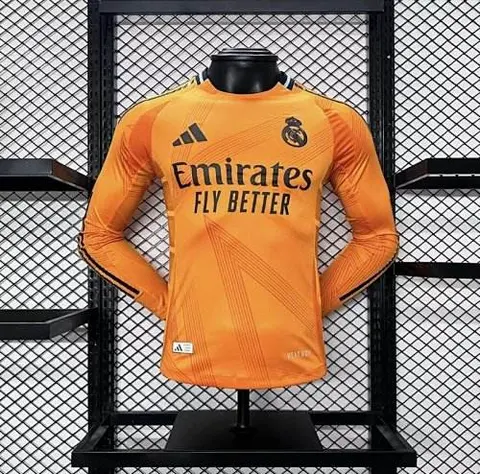 Maillot de football 24-25 R MAD — Extérieur · Version joueur · Manches longues