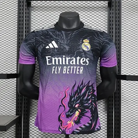 24-25 R MAD black and purple Dragon player version jersey