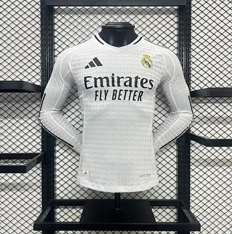 Maillot de football 24-25 R MAD — Domicile · Version joueur · Manches longues