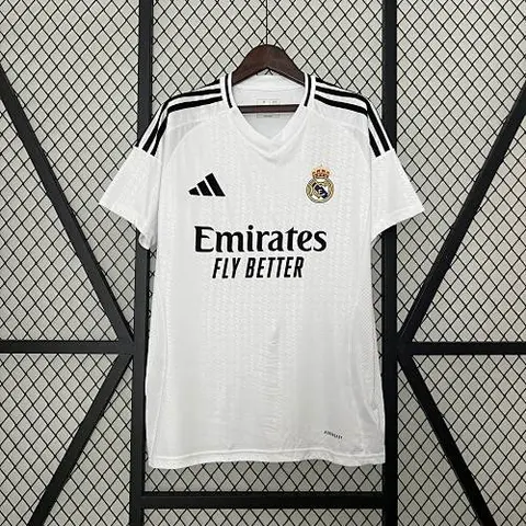 24-25 R MAD home white soccer jersey