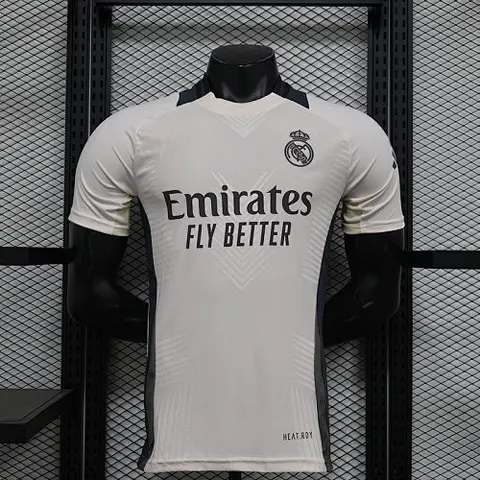 24-25 R MAD pre-match white player version jersey