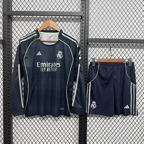 Ensemble de football enfant 25-26 R MAD — Extérieur · Manches longues