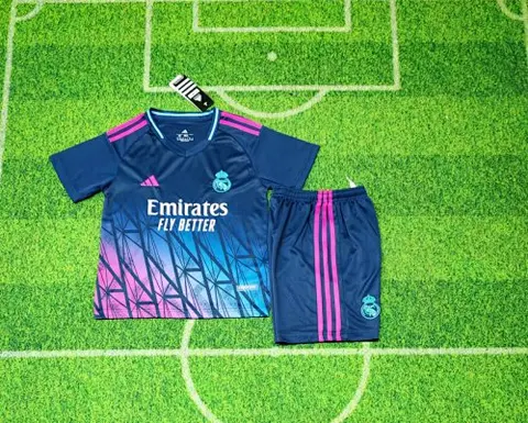 Ensemble de football enfant 25-26 R MAD bleu et violet spécial
