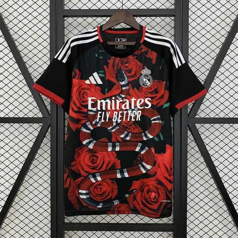25-26 R MAD Black and Red Rose special jersey