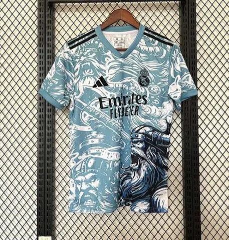 25-26 R MAD Blue And White Special Jersey