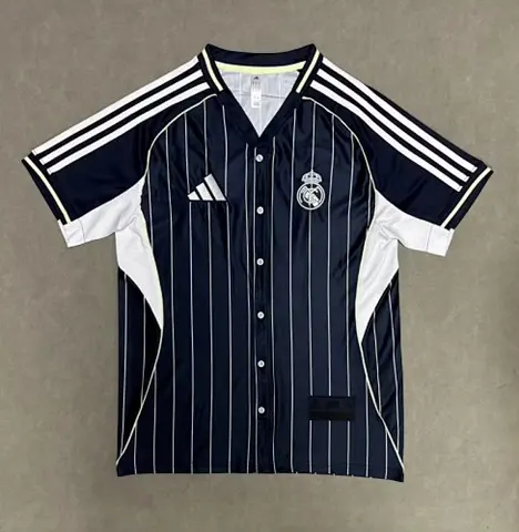 Maillot de football 25-26 R MAD bleu foncé baseball