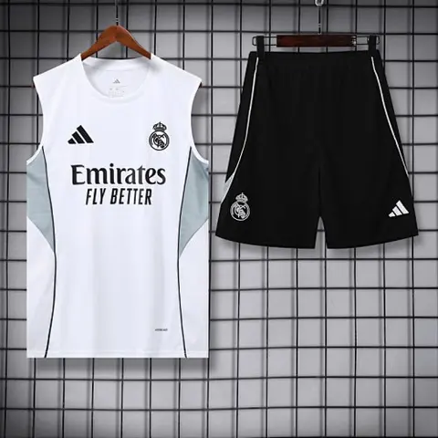 Débardeur 25-26 R MAD blanc et gris