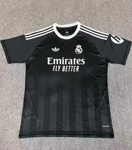 25-26 R MAD black goalkeeper jersey