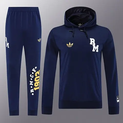 25-26 R MAD dark blue hoodie suit
