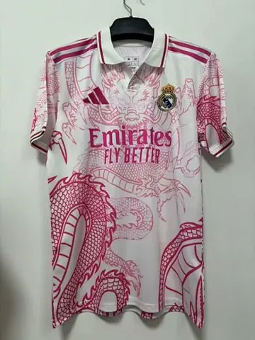 25-26 R MAD pink and white dragon jersey