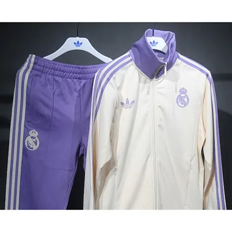 25-26 R MAD white and purple tracksuit
