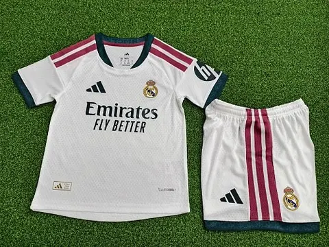 26/27 Real Madrid Home Player Version Kids Kit