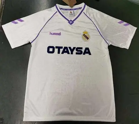 Maillot de football 90-91 R MAD — Domicile · Rétro