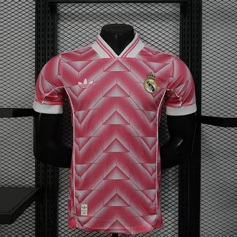 Real Madrid 2025/26 Pink Player Edition Jersey