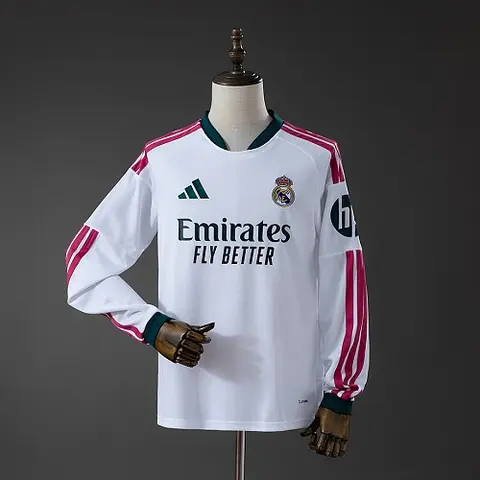 Real Madrid 26/27 Home Long Sleeve Jersey S-4XL
