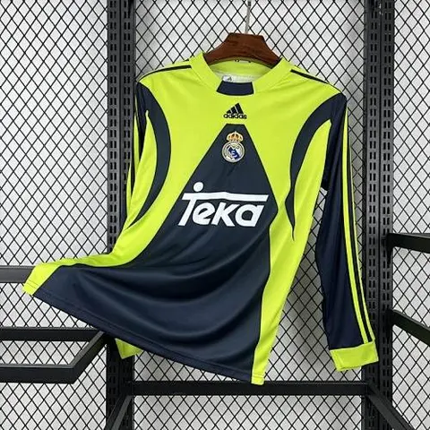Retro Real Madrid 1999/00 Goalkeeper Long Sleeve Jersey