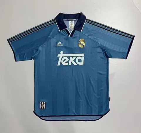 Maillot de football Real Madrid — 1999/00 · Troisième maillot · Rétro · tailles S–XXL