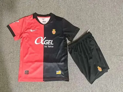 2026/27 RCD Mallorca Home Kids Kit Soccer Jersey 16-28