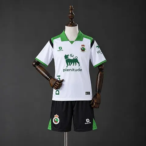 2026/27 Racing de Santander Home Kids Kit Size 16-28