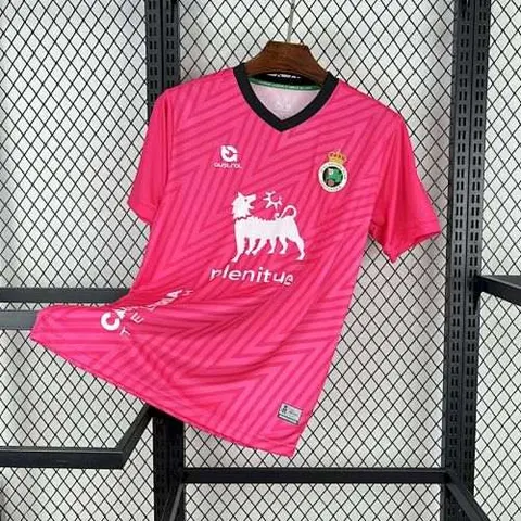 24-25 Racing de Santander Pink Goalkeeper Jersey