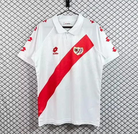 1991/94 Rayo Vallecano Home Retro Soccer Jersey S-XXL