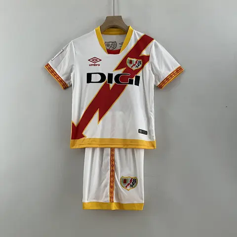 23-24 Rayo Vallecano home kid kit size: 16-28