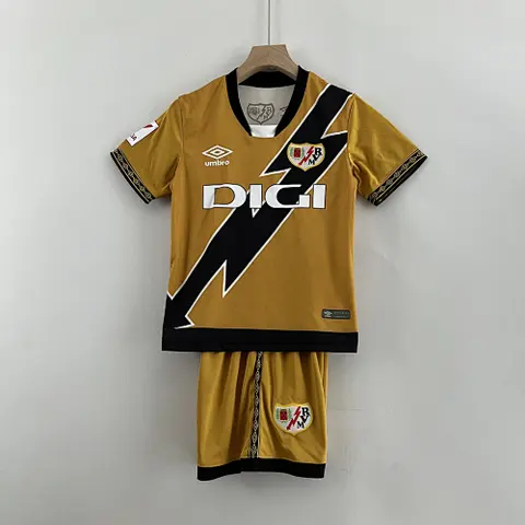 23-24 Rayo Vallecano third away kid kit size: 16-28