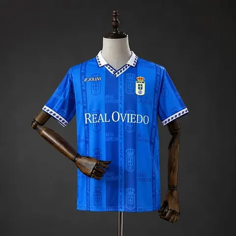 1997/98 Real Oviedo Home Retro Soccer Jersey S-2XL