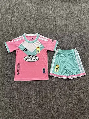 2026/27 Real Oviedo Third Away Kids Kit Soccer Jersey Size 16-28