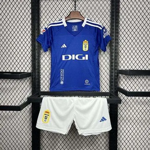 24-25 Real Oviedo Home Kids Kit