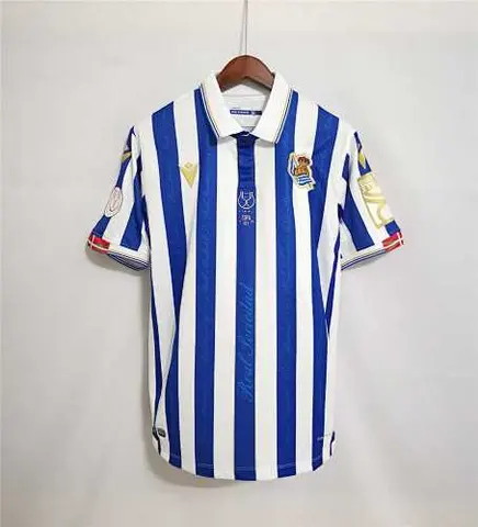 21-22 Real Sociedad home King's Cup Final Edition