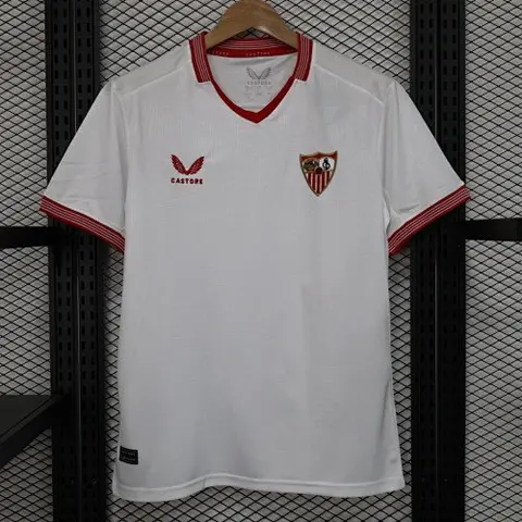 23-24 Seville home white color shirts 2023.2024