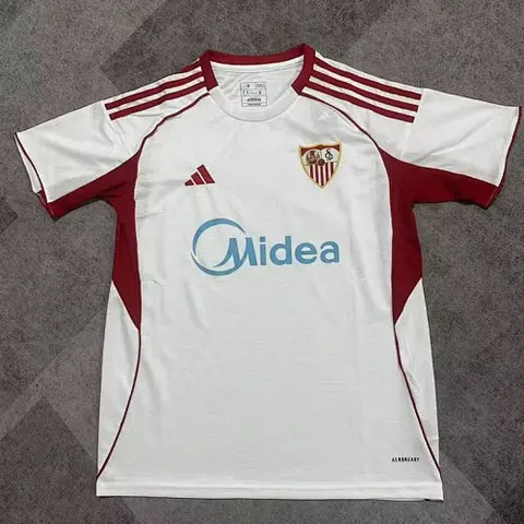 25-26 Sevilla Home Soccer Jersey