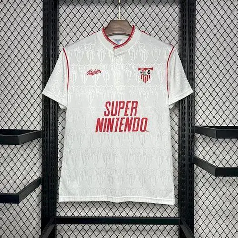 91-92 Sevilla FC Home Retro Jersey S-XXL