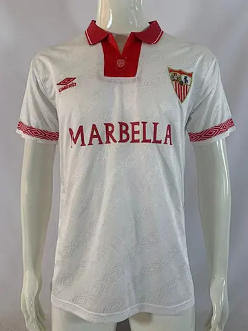 94-96 Sevilla home retro soccer jersey