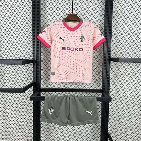 24-25 Sporting de Gijon Third Away Kids Kit