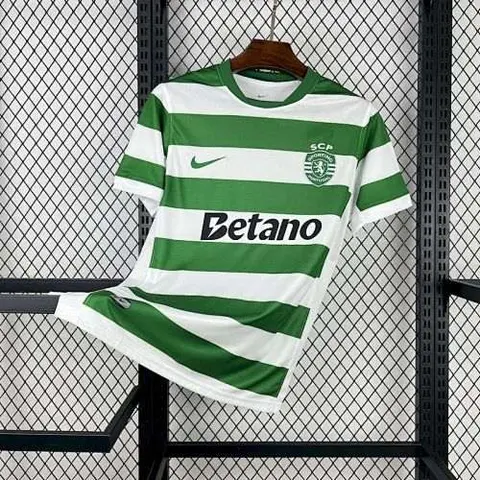 25-26 Sporting Lisbon home soccer jersey
