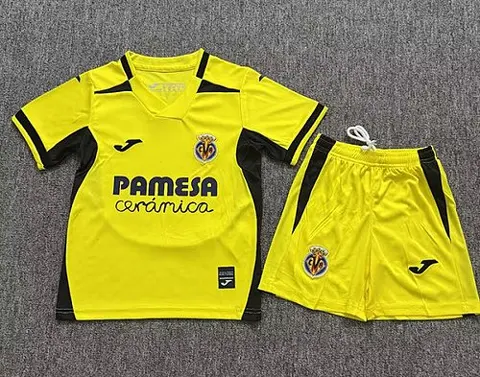 2026/27 Villarreal CF Home Kids Kit Size 16-28