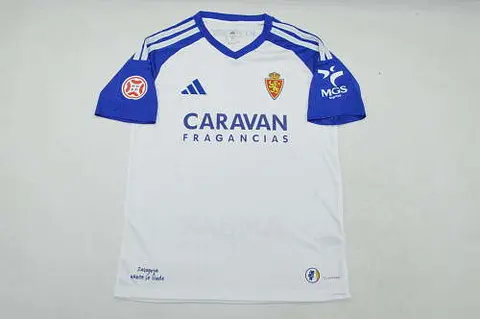 2026/27 Real Zaragoza Home Soccer Jersey S-4XL