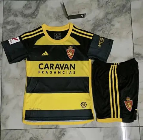 23-24 Zaragoza away kid kit