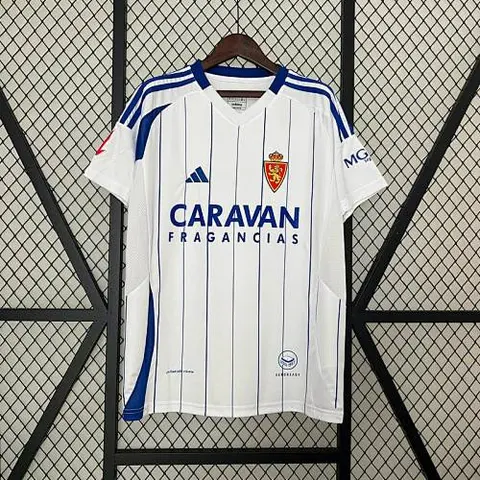 24-25 Zaragoza home soccer jersey