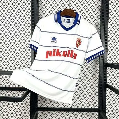 Retro Real Zaragoza 2000/01 Home Jersey